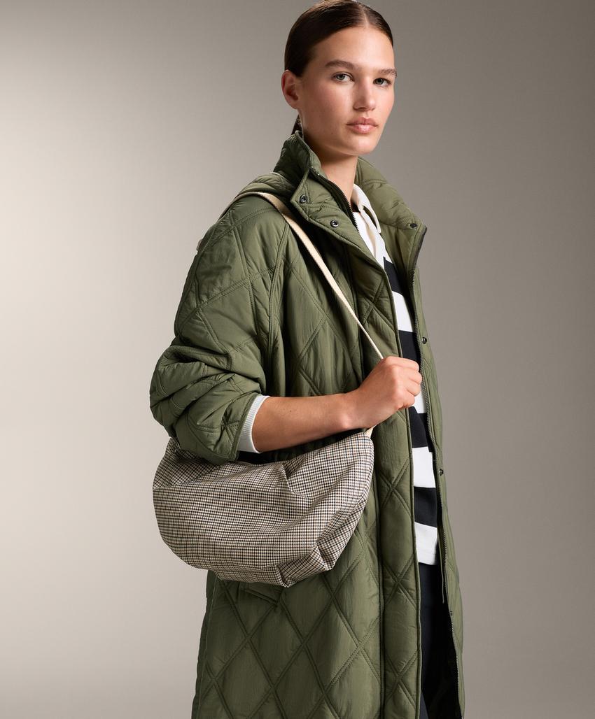 Стеганая сумка через плечо