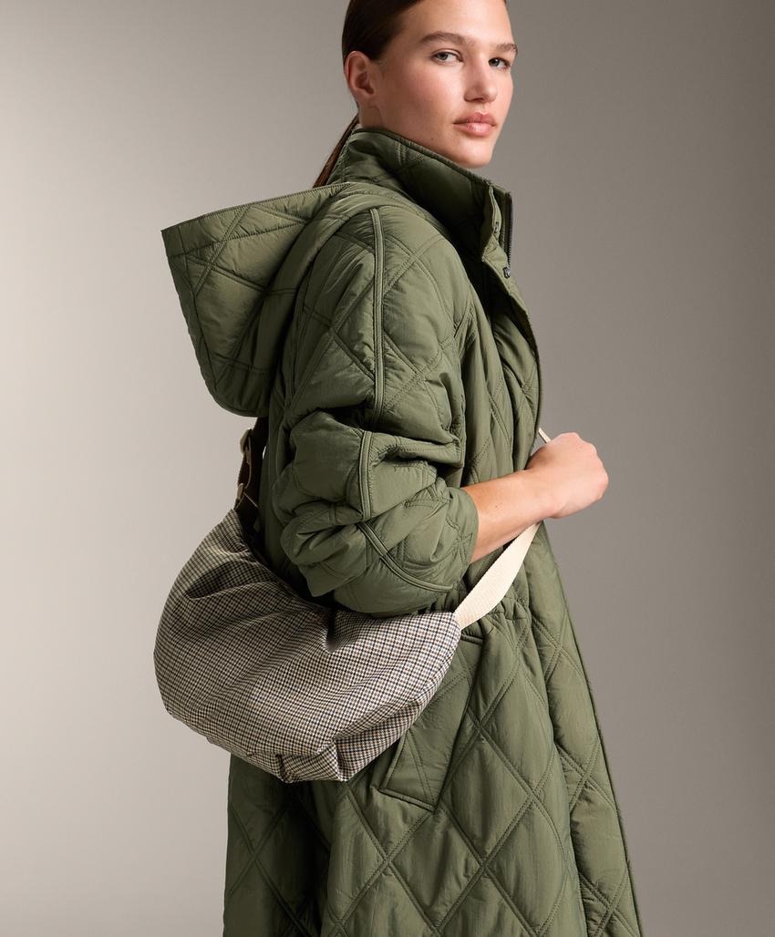 Стеганая сумка через плечо