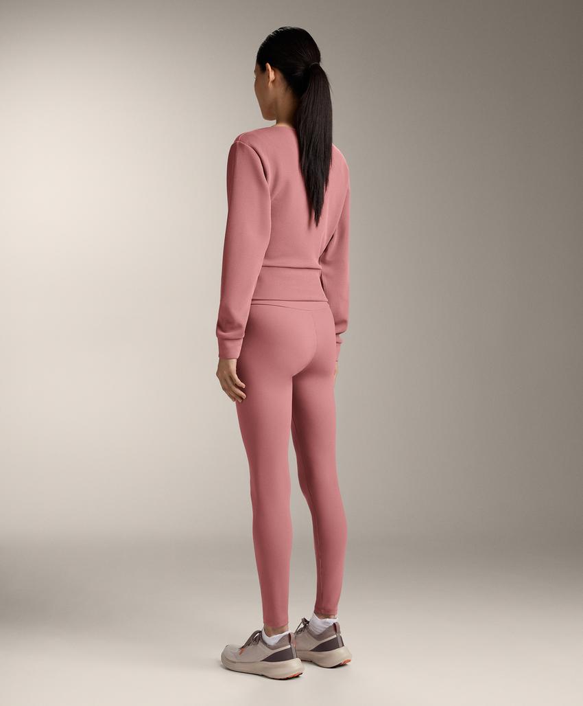 Толстовка Rib с запахом из модала Brushed