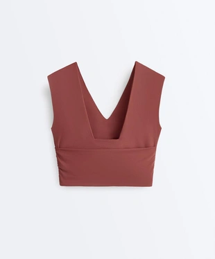 Топ-майка COMFORTLUX с перекрестными деталями- Заказать в России