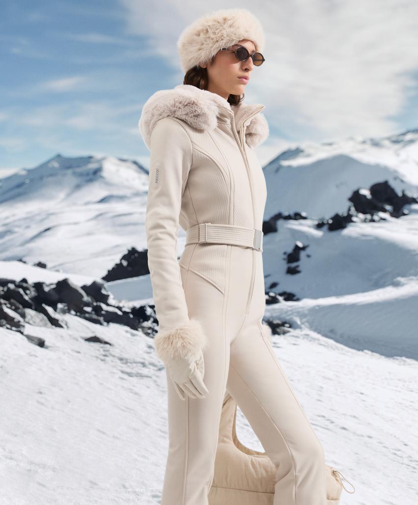 Водостойкий облегающий эластичный комбинезон SKI