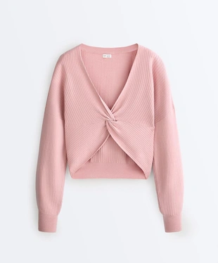 Вязаный свитер TWIST- Заказать в России