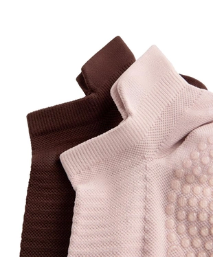 2 пары носков-сникеров из смесового полиамида для йоги и пилатеса- Заказать в России