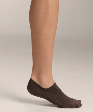 3 пары носков-следков из смесового хлопка с высоким вырезом- Заказать в России