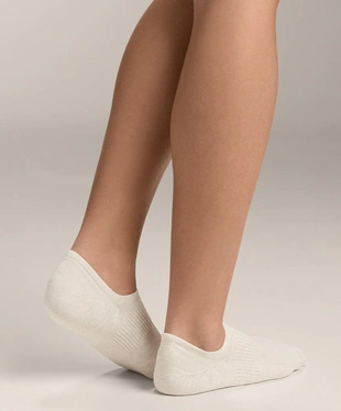 3 пары носков-следков из смесового хлопка с высоким вырезом- Заказать в России