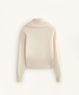 Вязаная куртка на молнии с контрастными деталями- Заказать в России