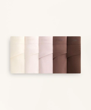 5 бесшовных трусов танга SEAMLESS из мягкой ткани- Заказать в России