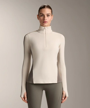 Термофутболка с молнией до середины груди- Заказать в России