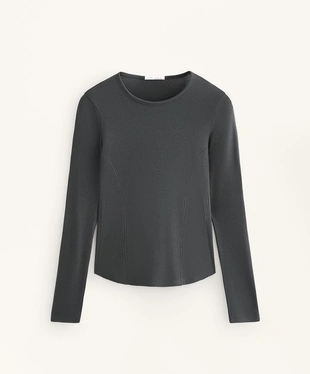 Футболка RIB с длинными рукавами, хлопком и модалом- Заказать в России