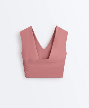 Топ-майка COMFORTLUX с перекрестными деталями- Заказать в России