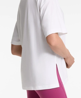 Футболка из хлопкового микса с короткими рукавами- Заказать в России