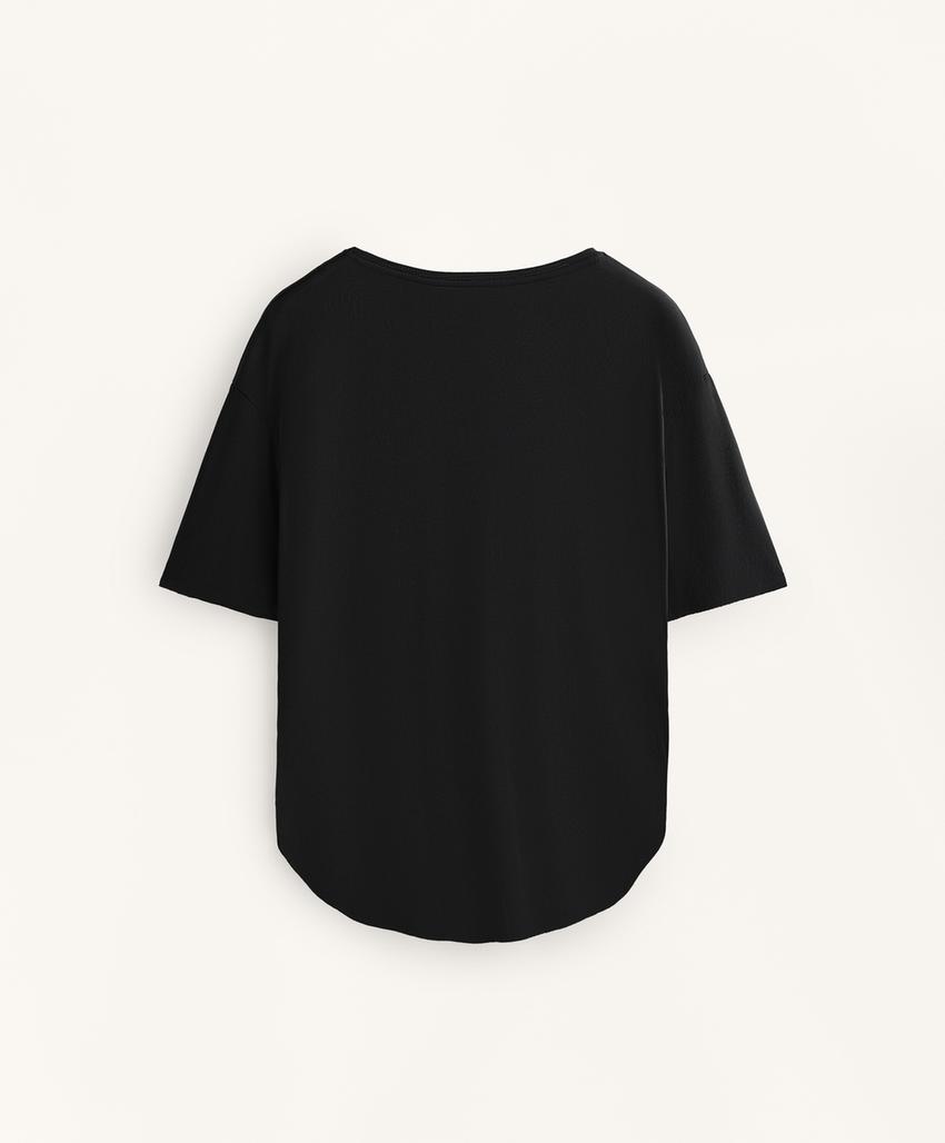 Футболка с коротким рукавом из модального микса