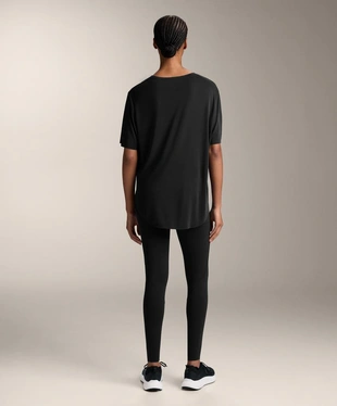 Футболка с коротким рукавом из модального микса- Заказать в России