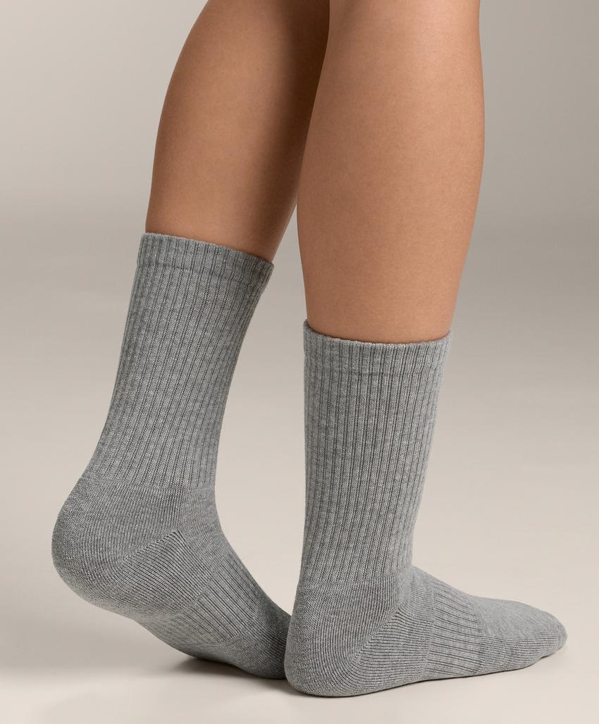 Носки для спорта, классика, 3 пары из хлопкового микса