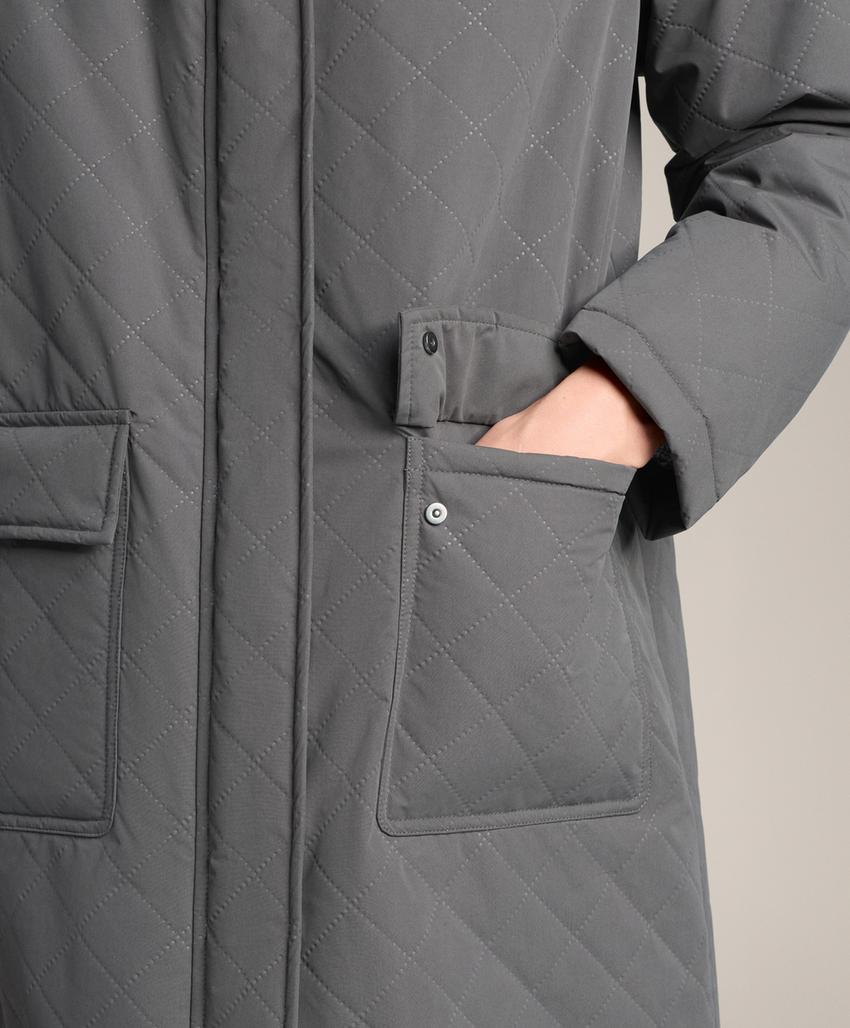 Длинный утепленный плащ fellex® aerogel 3k с водонепроницаемой отделкой