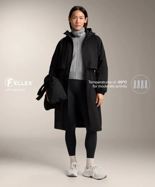 Длинная утепленная непромокаемая куртка 10K FELLEX® с AEROGEL- Заказать в России