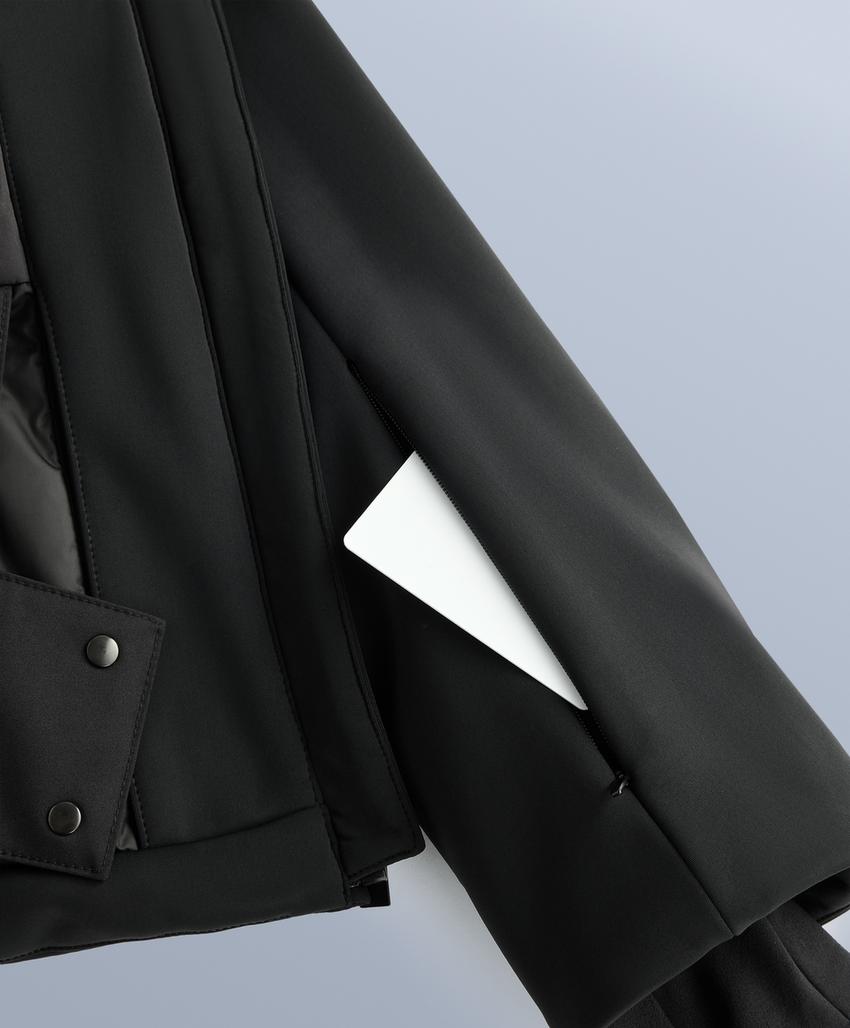 Утепленная куртка суперсвободного силуэта primaloft® ski, водостойкая