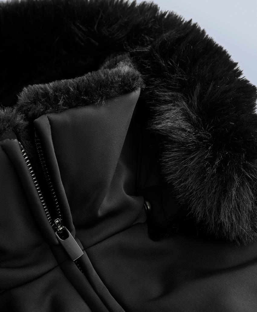 Утепленная куртка суперсвободного силуэта primaloft® ski, водостойкая