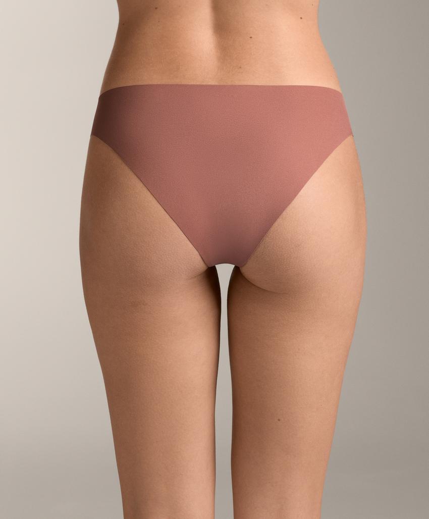 Классические трусы с невидимыми швами и v-вырезом из смесового полиамида (5 штук)