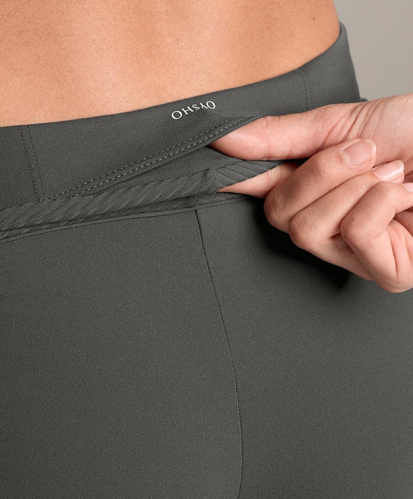 Брюки-клеш comfortlux с высокой посадкой и боковыми вставками