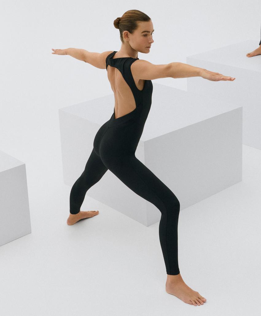 Длинный комбинезон с лодочным вырезом comfortlux