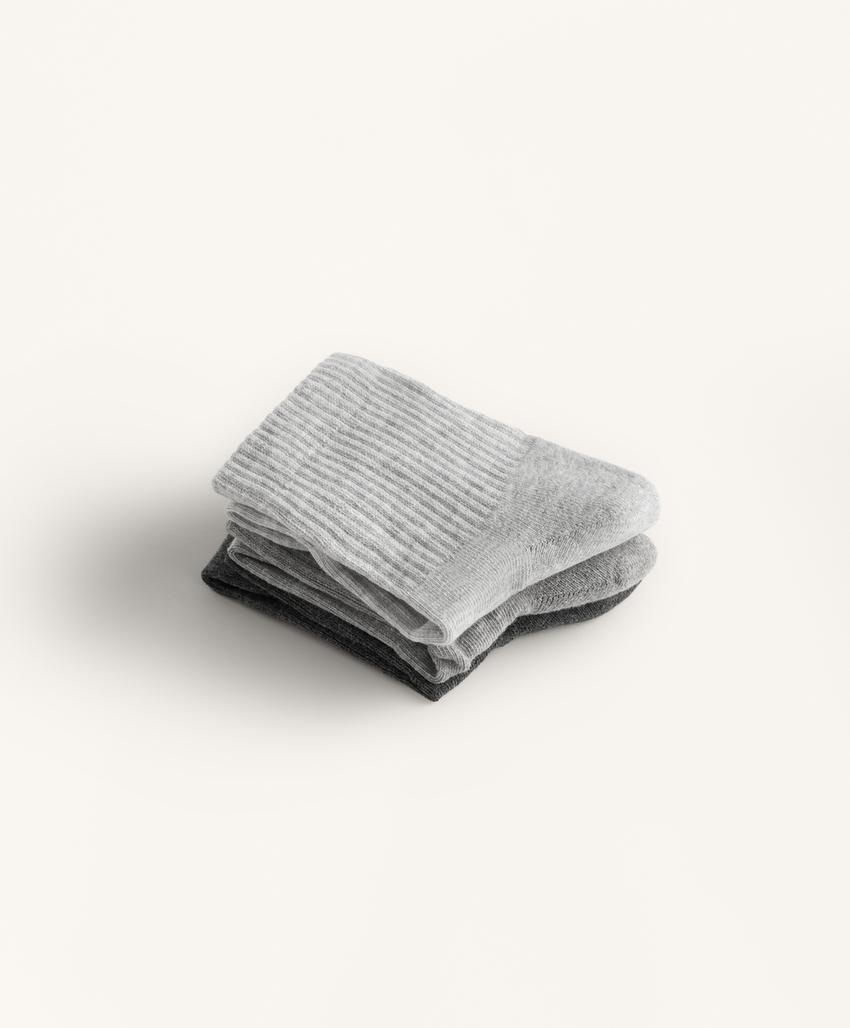 3 пары носков для занятий спортом из смесового хлопка на щиколотку