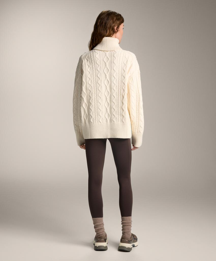 Легинсы длиной до щиколотки Warm с карманами и высокой посадкой, 70 см