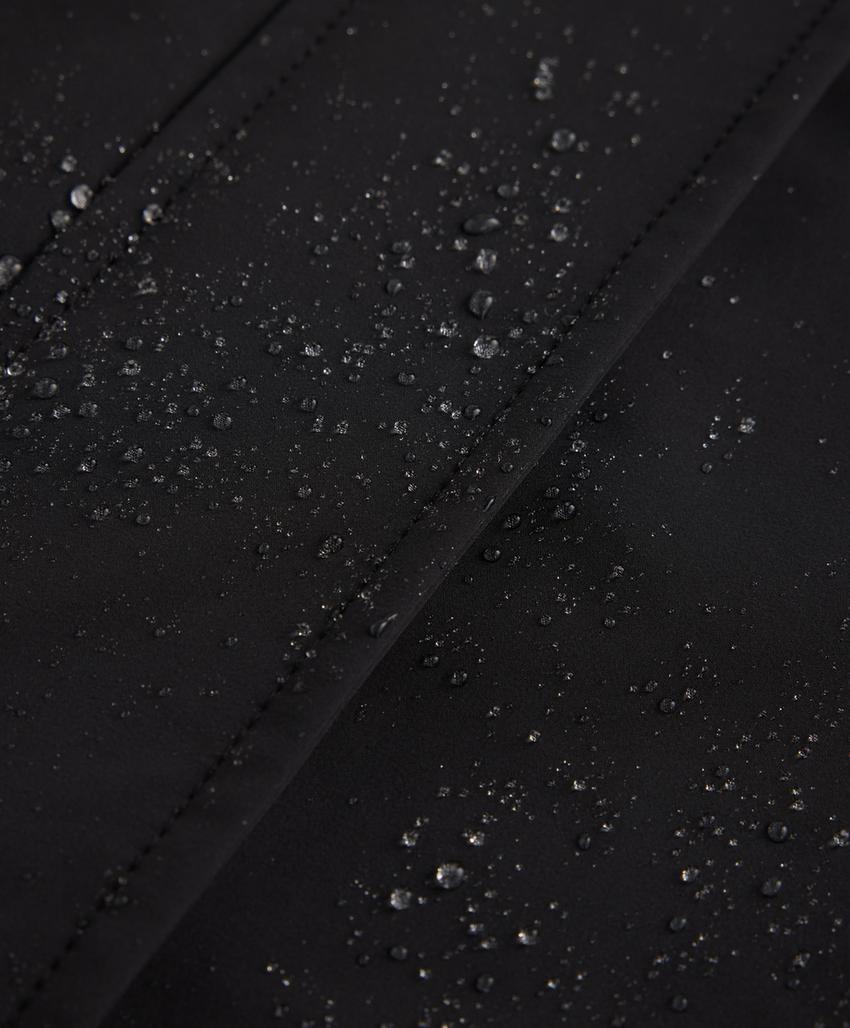 Длинный утепленный пуховик oysho из 10k thindown® водонепроницаемый и легкий