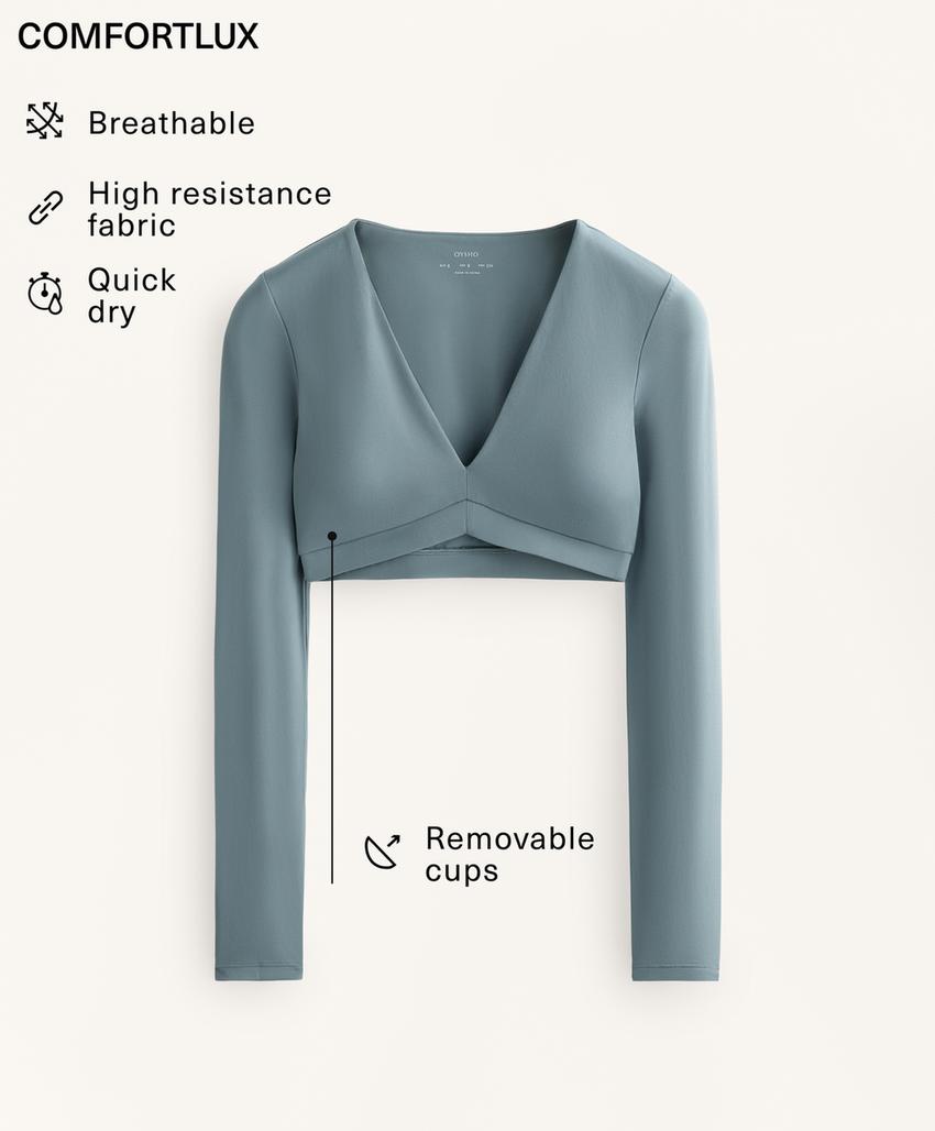 Майка с длинным рукавом comfortlux