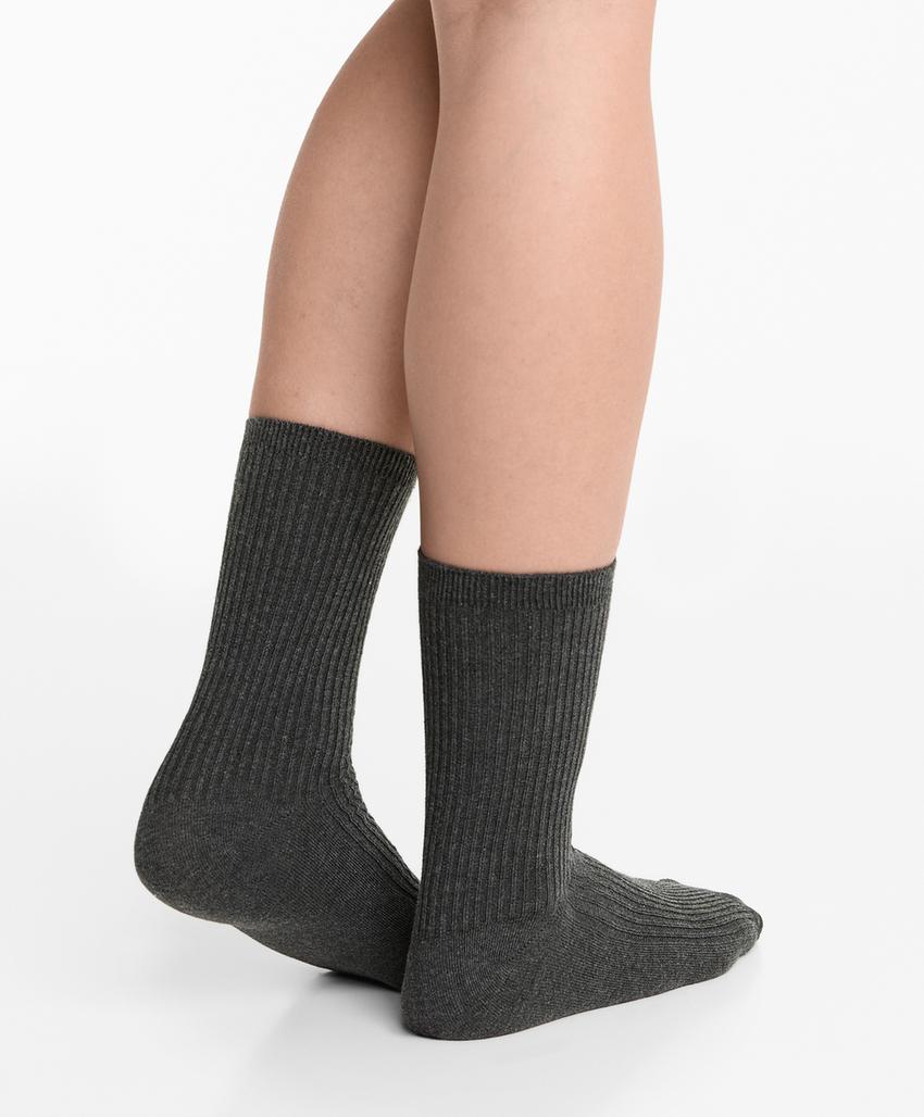 5 пар носков из хлопкового смесового материала в классическом стиле