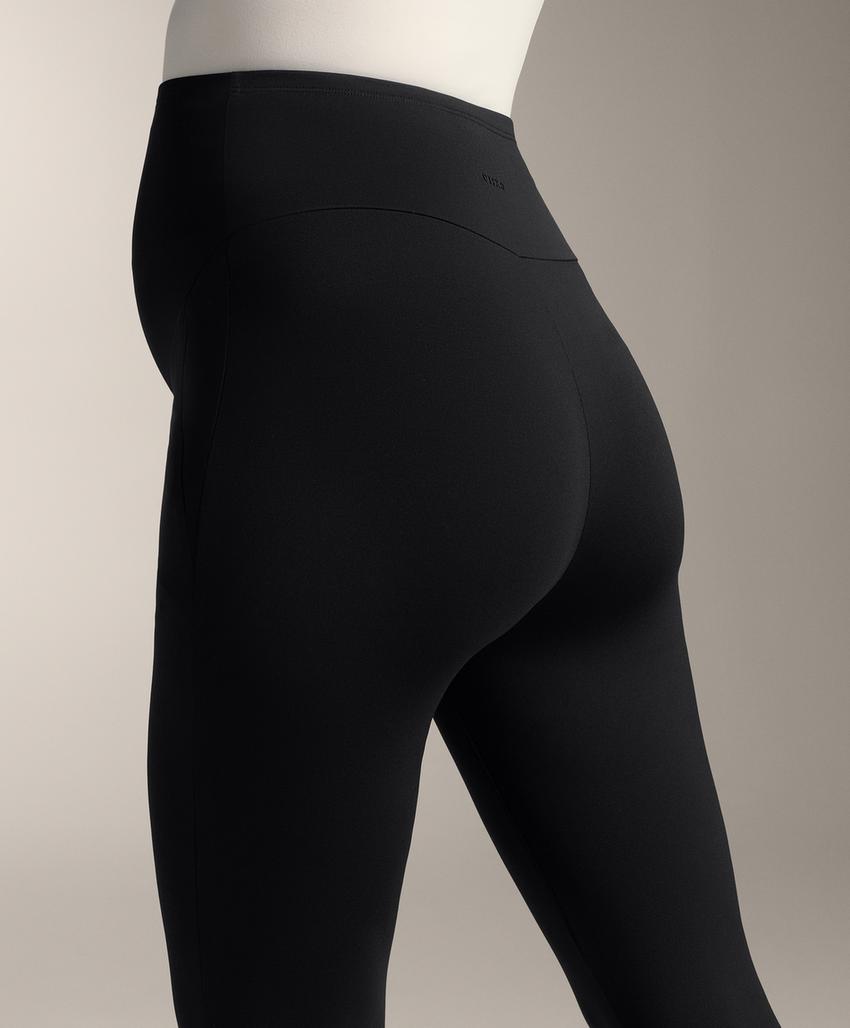 Теплые материнские леггинсы до щиколотки 70см