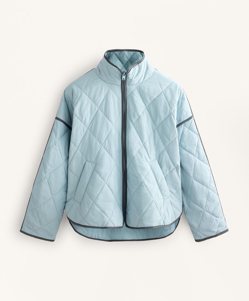 Водоотталкивающий стеганый пуховик с наполнителем из аэрогеля fellex®