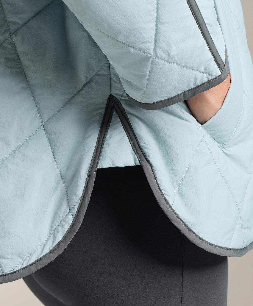 Водоотталкивающий стеганый пуховик с наполнителем из аэрогеля fellex®