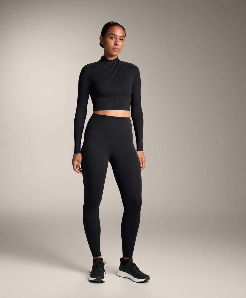 Футболка с драпировкой на горловине comfortlux