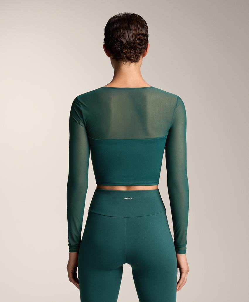 Tank top Comfortlux с длинным рукавом из сетки