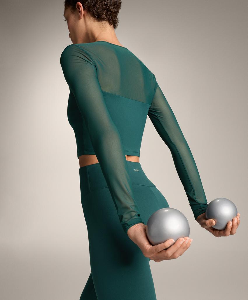 Tank top Comfortlux с длинным рукавом из сетки