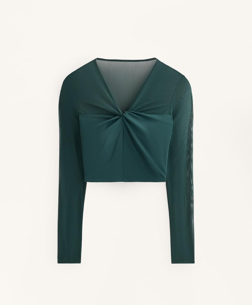 Tank top Comfortlux с длинным рукавом из сетки