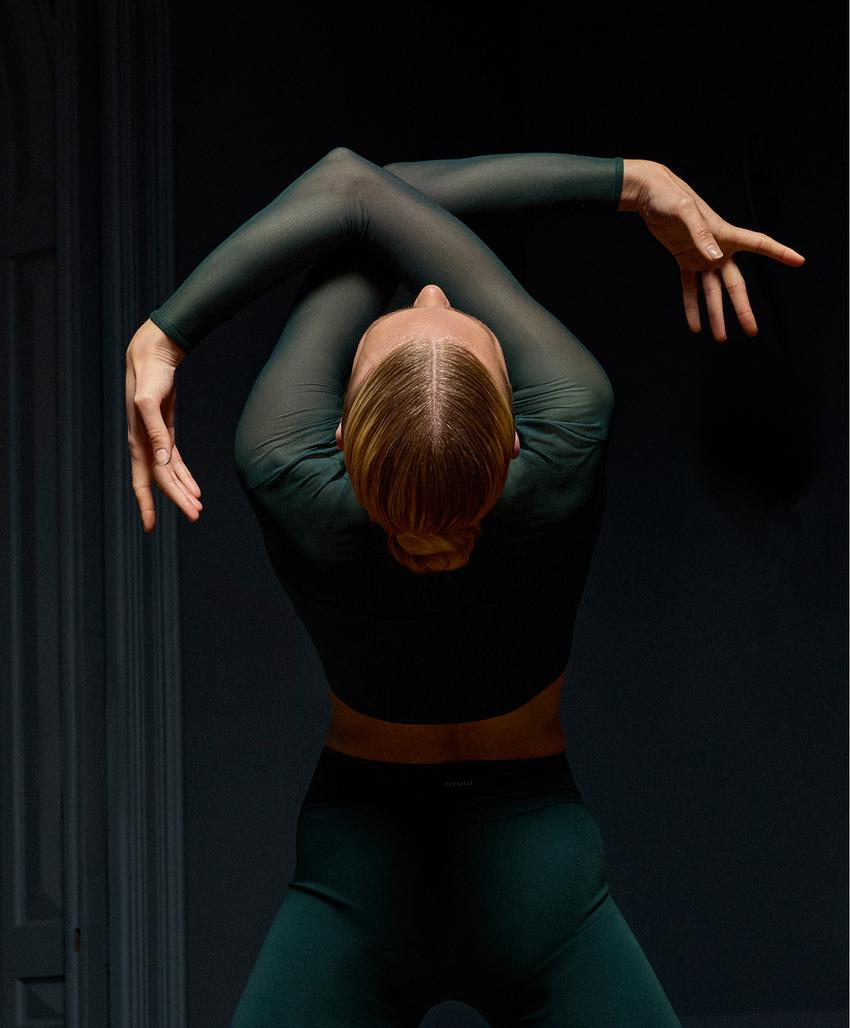 Tank top Comfortlux с длинным рукавом из сетки