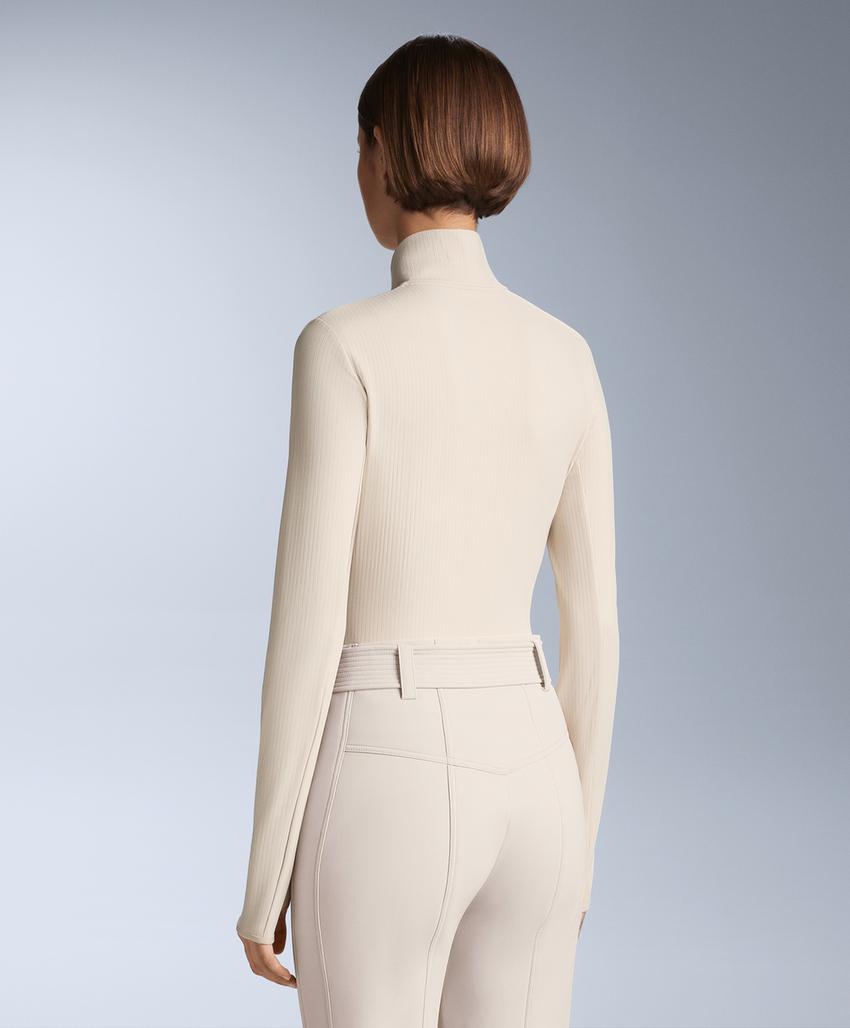 Thermal base layer rib T-shirt