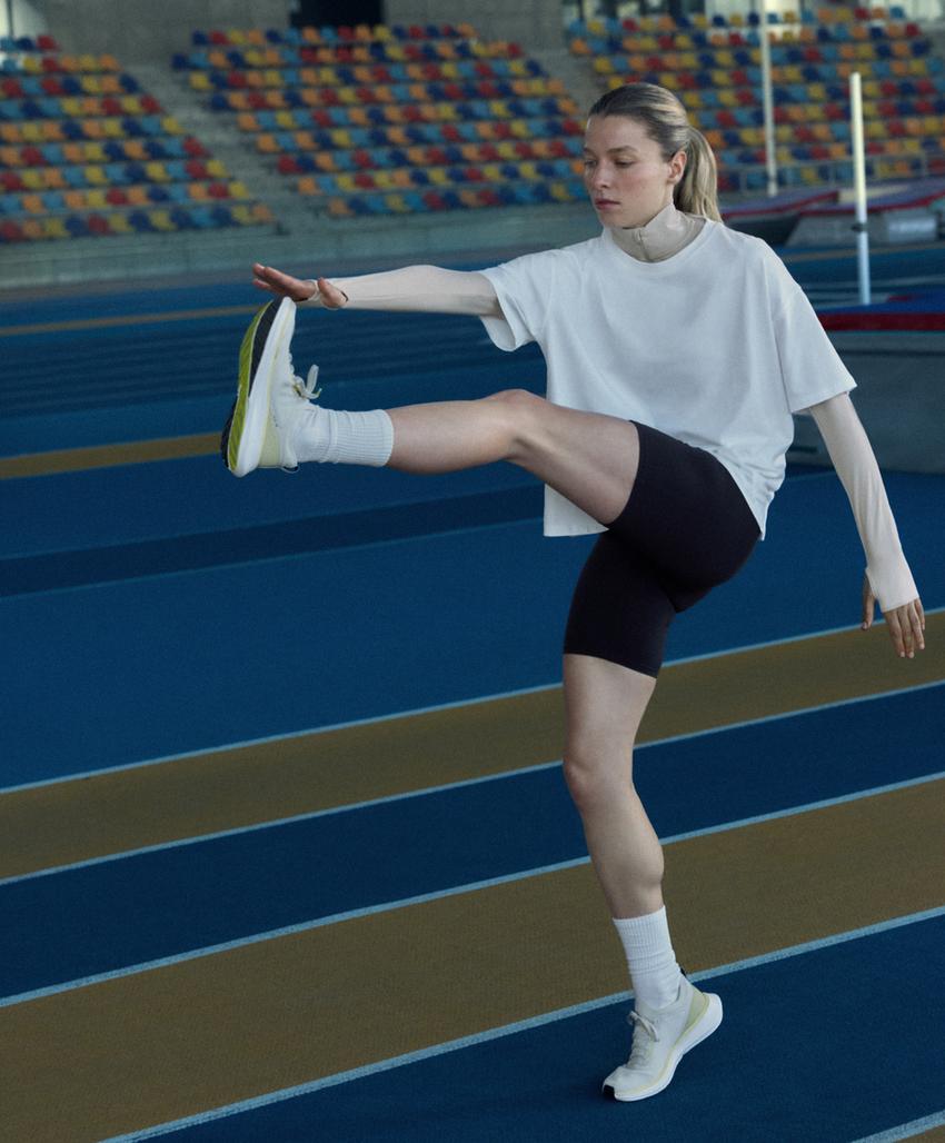 Thermal base layer rib T-shirt