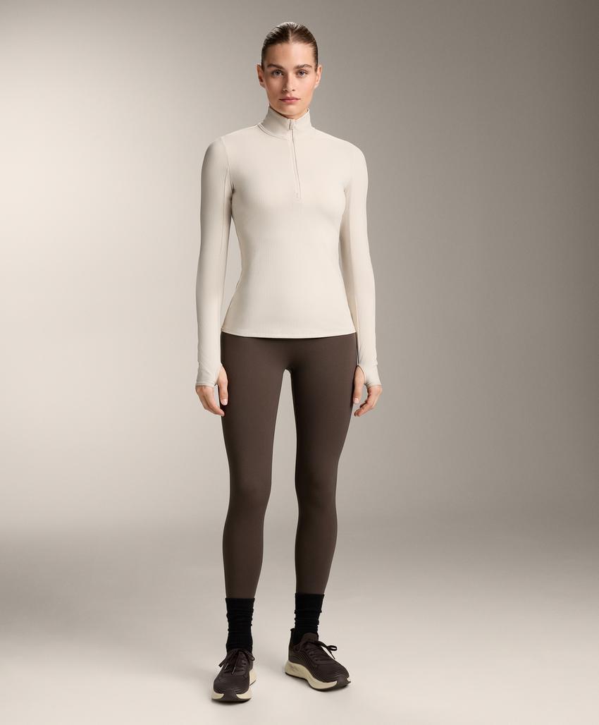 Thermal base layer rib T-shirt