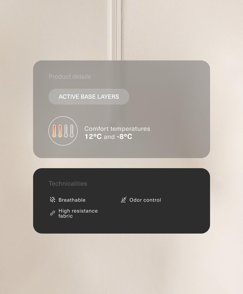 Термобелье с полукруглой молнией и коротким рукавом