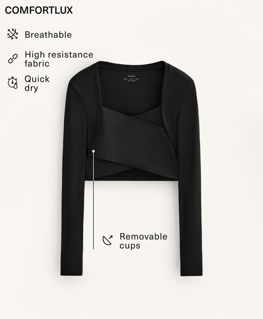 Футболка с длинным рукавом comfortlux