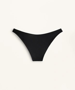 Плавки бикини средней посадки пике U-образной формы- Заказать в России