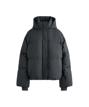 Короткая куртка с наполнителем из 100% пуха- Заказать в России