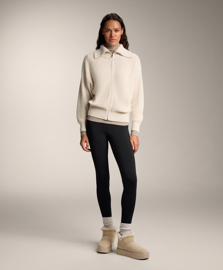 Утепленные легинсы длиной 70 см