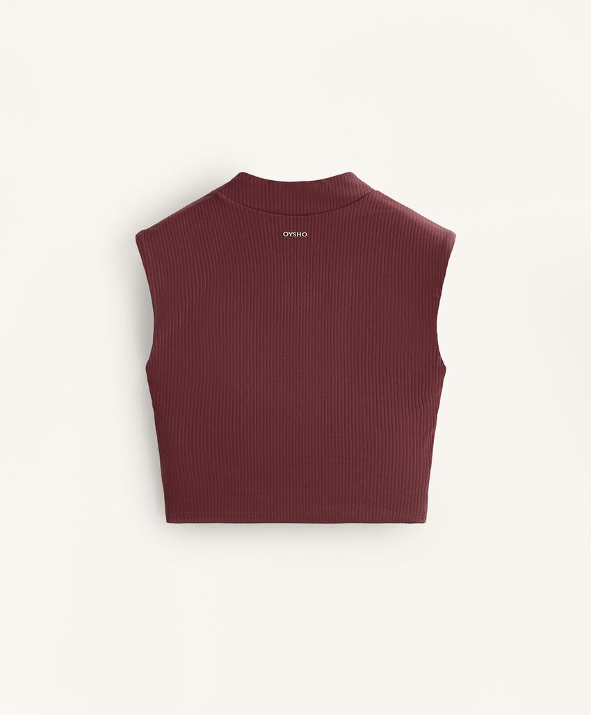 Tank top Comfortlux с перекрестным вырезом без рукавов