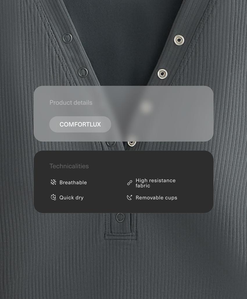 Удобная футболка с длинным рукавом из рибаны comfortlux