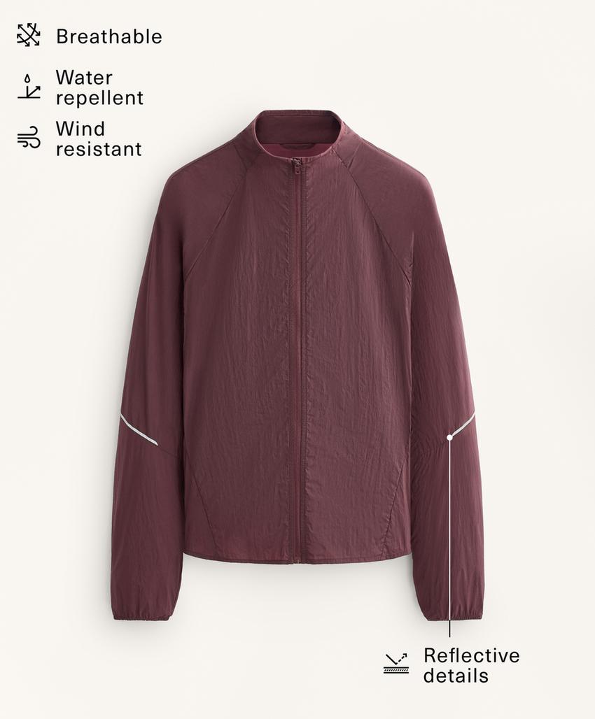 Ветровка для бега со водоотталкивающим покрытием