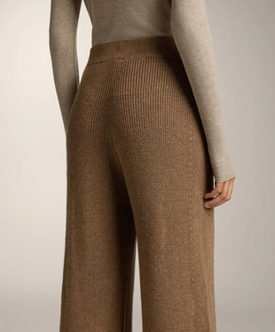 Вязаные прямые брюки- Заказать в России